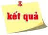 Kết quả cuộc thi " Những kỉ niệm sâu  sắc về thầy cô "