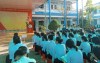 NHÀ TRƯỜNG TỔ CHỨC BUỔI TUYÊN TRUYỀN VỀ AN TOÀN GIAO THÔNG