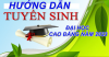 HƯỚNG DẪN TUYỂN SINH ĐẠI HỌC, CAO ĐẲNG NĂM 2023