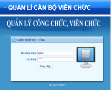 QL Cán bộ CCVC