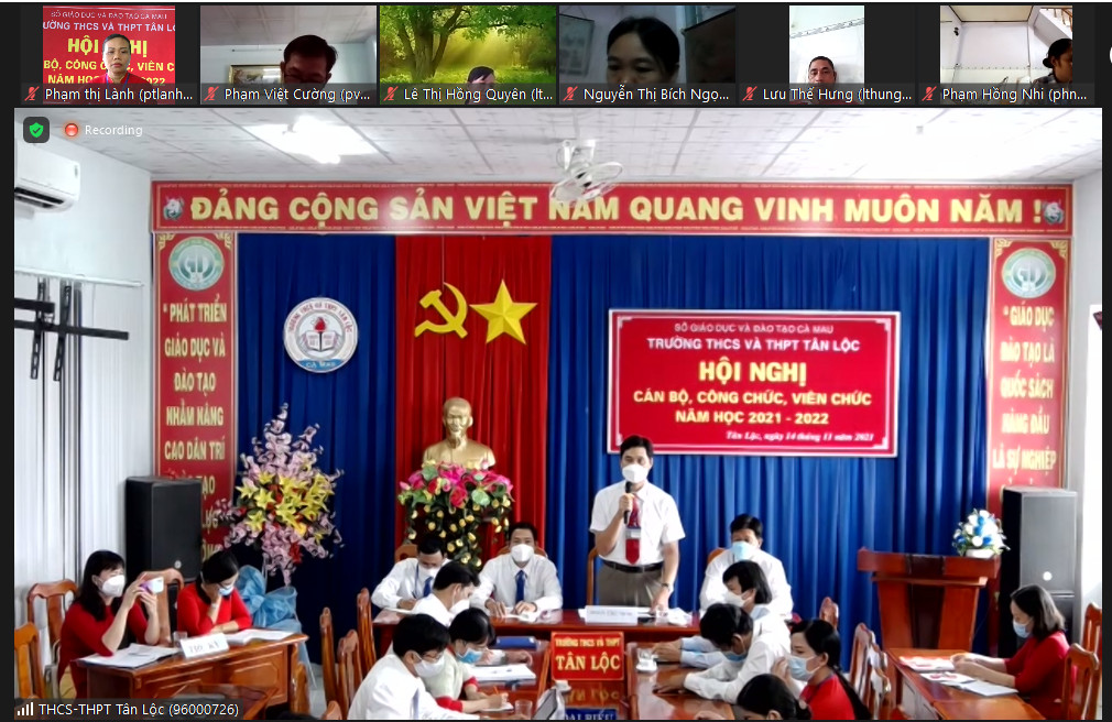 Thầy Dũng dặn dò, cảm ơn