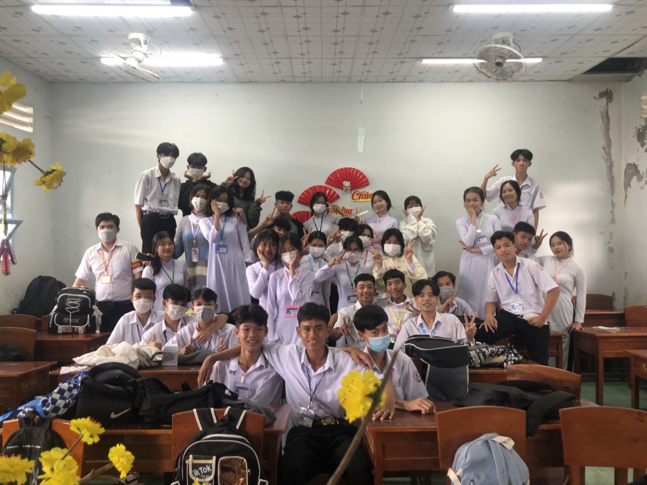 KHÔNG KHÍ ĐÓN XUÂN QÚY MÃO 2023 TẠI TRƯỜNG THCS VÀ THPT TÂN LỘC