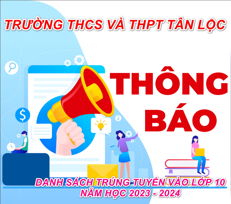 Ảnh thông báo trúng tuyển