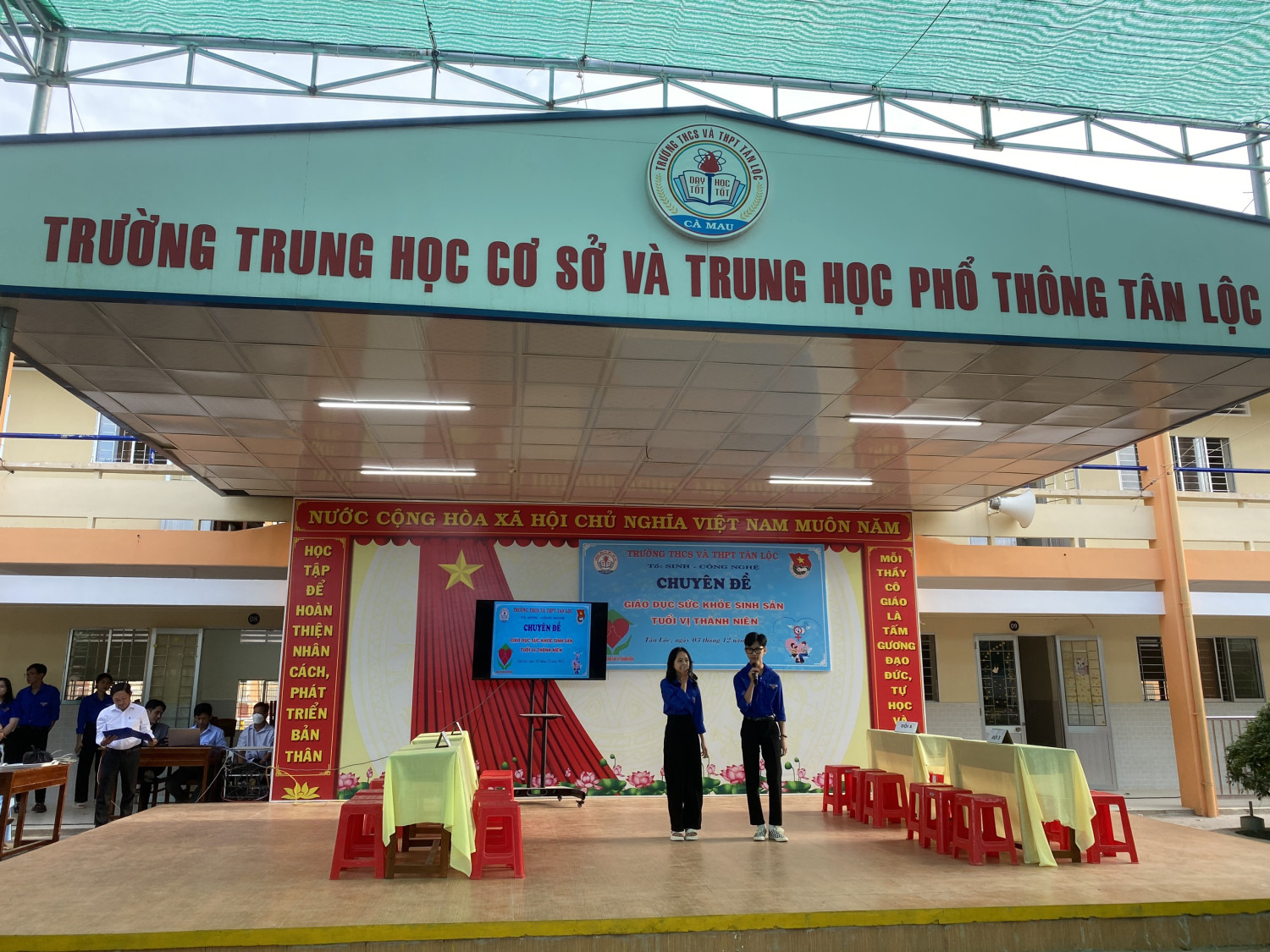 TỔ SINH-CÔNG NGHỆ TỔ CHỨC CHUYÊN ĐỀ “GIÁO DỤC SỨC KHỎE SINH SẢN TUỔI VỊ THÀNH NIÊN”