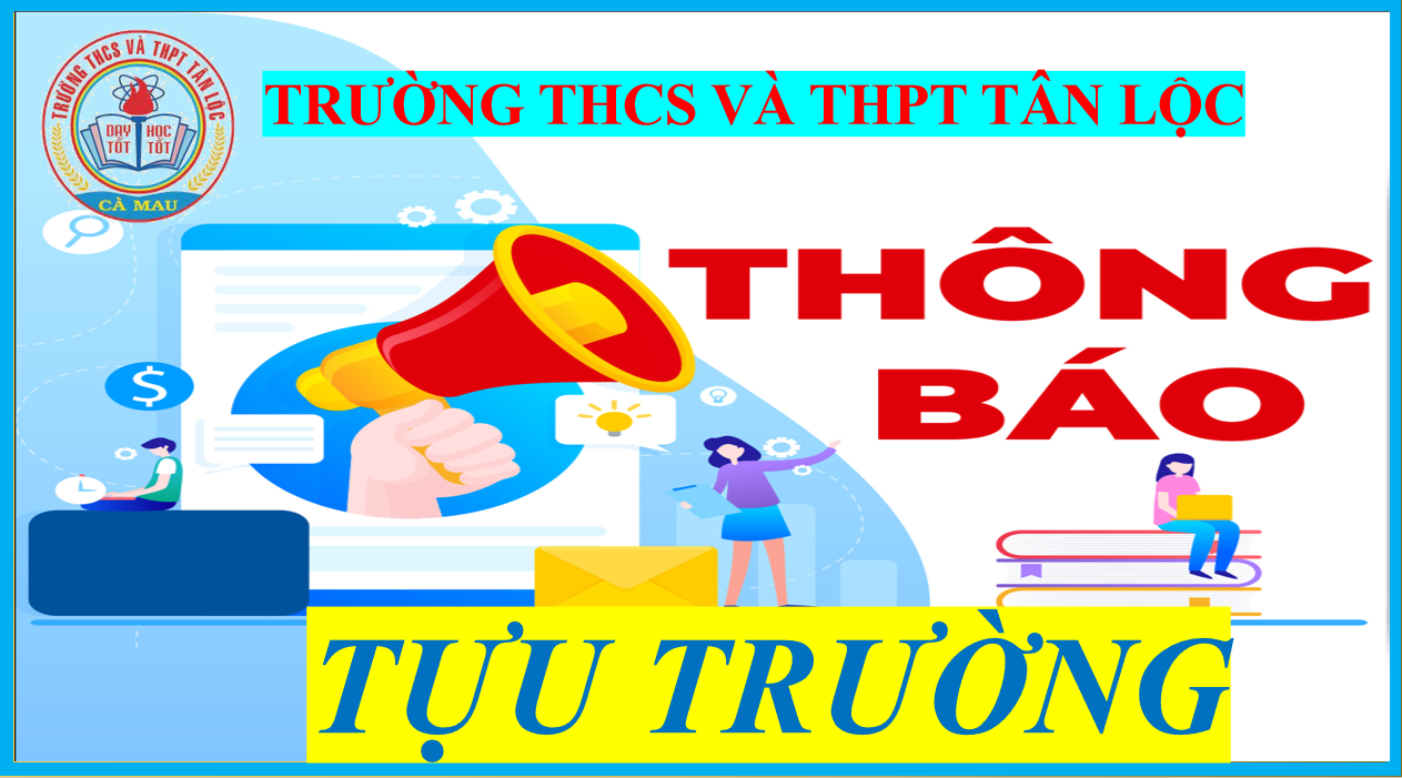 THÔNG BÁO LỊCH TỰU TRƯỜNG