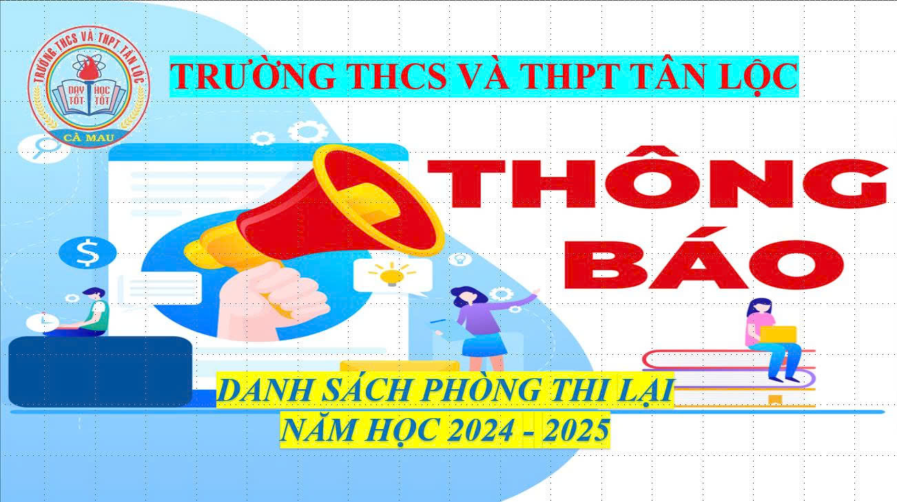 DANH SÁCH SẮP PHÒNG HỌC SINH THI LẠI NĂM HỌC 2024 - 2025